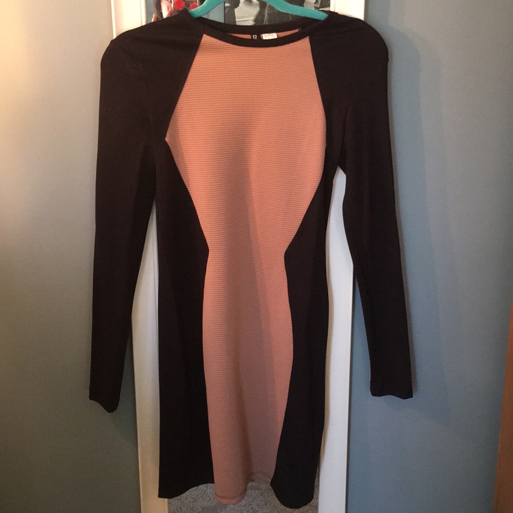HM long Sleeve Bodycon Dress